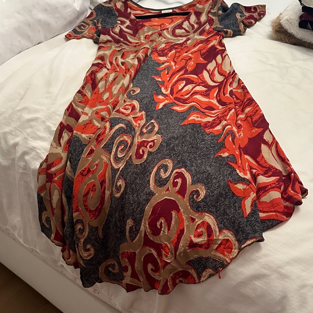 Women’s Patterned Dharma Dress (short sleeve) - perfect for tropical vacation